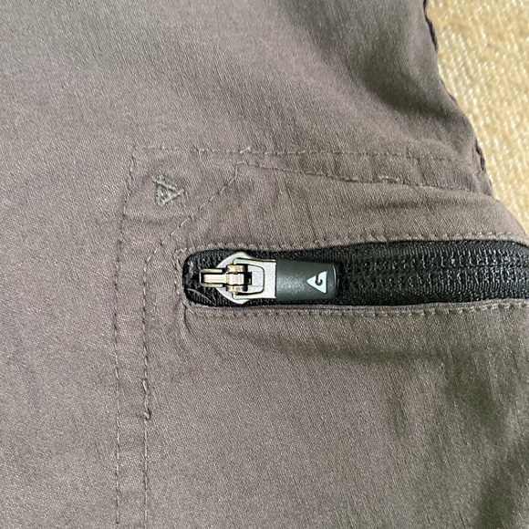 Gerry Shorts Mens Gray Cargo Stretch Outdoor Zip Pockets Rayon Comfort (Size 34) - Picture 4 of 9